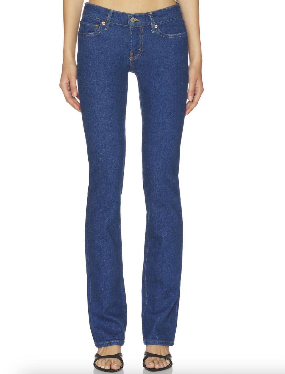 NEW RE/DONE lean jean in dark star